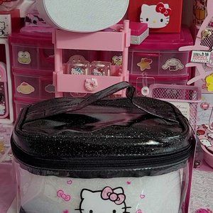 Hello Kitty Limited Edition Clear Portable Makeup Bag